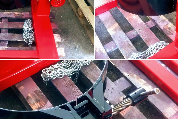 Okretac bačvi za viličar